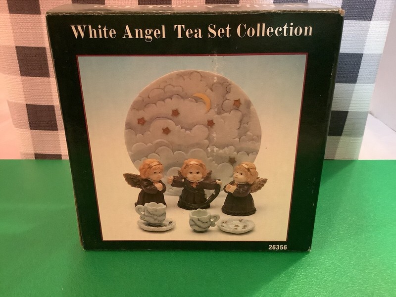 Angel TINY Tea Set Collection NIB VINTAGE Young’s Brand 1996 