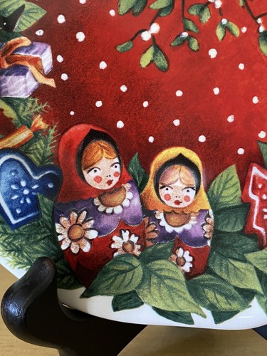 GIEN 2008 CHRISTMAS JOYEUSES FETES PLATE FRANCE 7”D - Picture 6 of 12