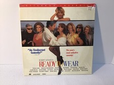READY TO WEAR 2-Laserdisc LD WIDESCREEN FORMAT VERY GOOD CONDITION GREAT FILM 