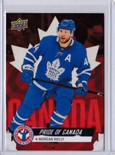 2021-22 Upper Deck UD Morgan Rielly #7 Pride of Canada National Hockey Card Day