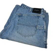 SEAN JOHN Premium Blue Denim Signature Shorts Jorts VINTAGE Y2K Baggy 38