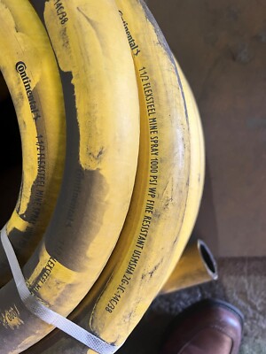 Continental 1-1/2'' 1000 PSI Mine Spray Hose - 50' Pieces