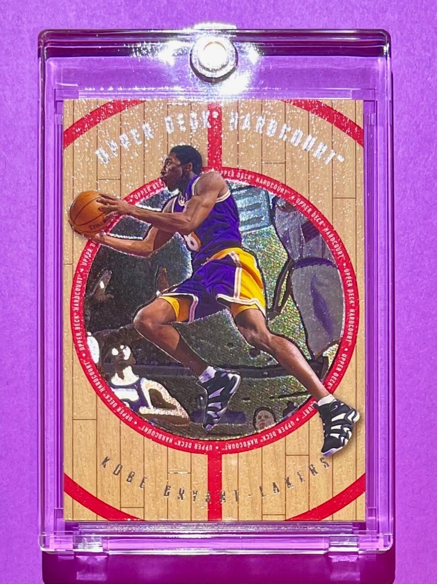 Kobe Bryant MINT 1998-99 UPPER DECK HARDCOURT WOOD TEXTURE FINISH 