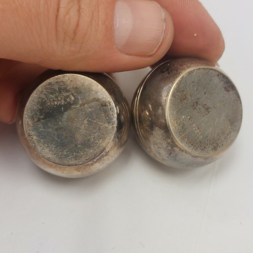 Rare Modern Small Pair of Silver Plate Candlestick Holders Made in Canada - Picture 4 of 6