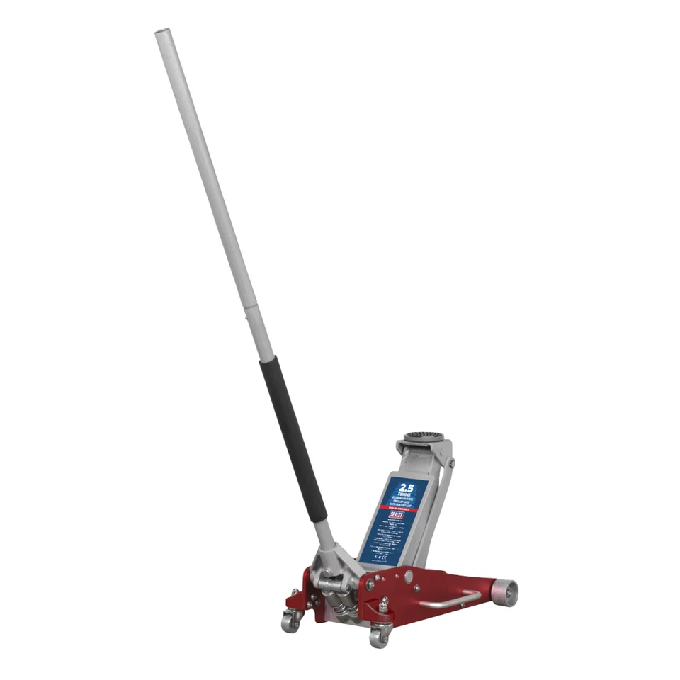 Sealey RJAS2500 2.5tonne Low Entry Aluminium Trolley Jack Rocket Lift/Lifting - Image 3 of 4