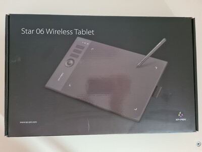 XP-PEN Star 06 Grafiktablet Graphic Drawing Tablet wie NEU
