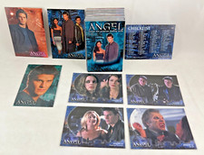 ANGEL SEASON 1 Inkworks 2000 Complete Card Set DAVID BOREANAZ Buffy w/ 3 Promos