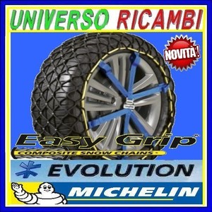 CATENE NEVE  MICHELIN EASY GRIP EVOLUTION EVO 5 X PNEUMATICI 215//45R17