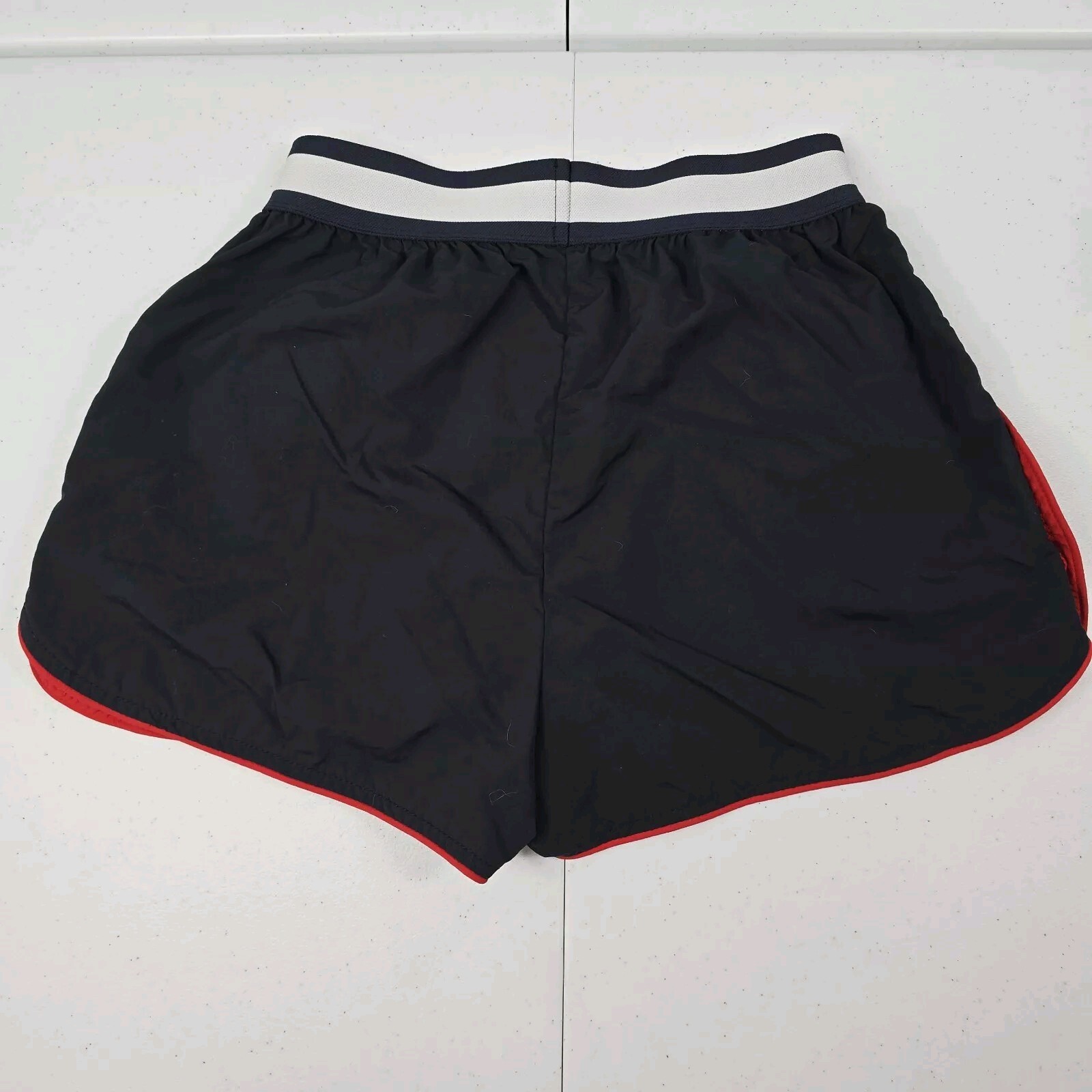 Vintage Rare Coach Black/Red Nylon Running Shorts Women XS image 4