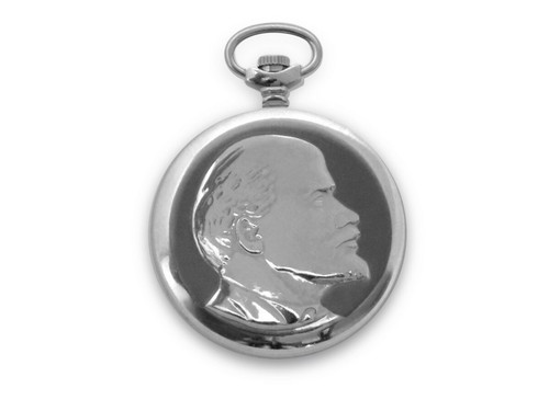 Taschuhr CCCP Molnija Original Molnija Soviet Pocket watch 3602 Lenin Open - Bild 3 von 8