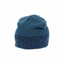 NEW Fendi kids teal beanie hat FF logo size II JKOXV