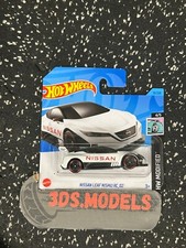 NISSAN NISMO LEAF RC02 WHITE Hot Wheels 1:64 **COMBINE POSTAGE**