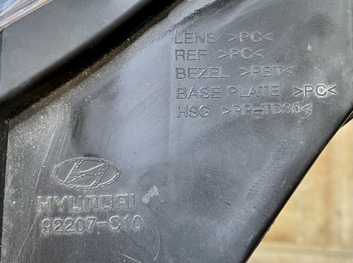 ✅2015 2016 2017 Hyundai Sonata Fog Light LEFT DRIVER OEM Daytime Running DRL - Picture 16 of 16