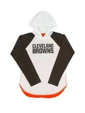 Cleveland Browns NFL Team Apparel Women’s Lightweight Hooded T-Shirt