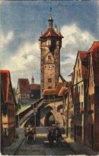 CPA AK Rothenburg- Klingentor GERMANY (1074413)