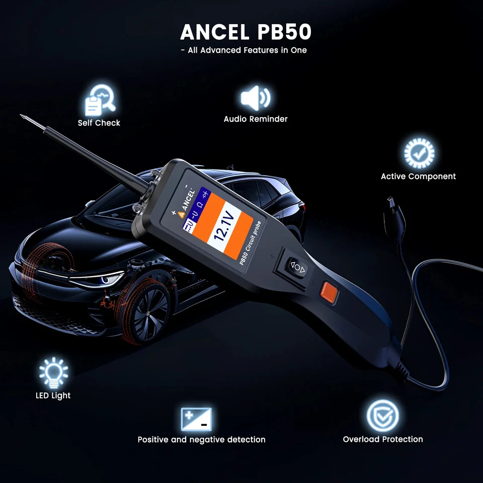 Automotive Circuit Tester Inspection Electrical System Mechanical Works Tool - Image 4 of 4