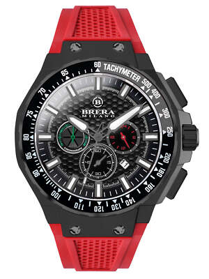 *NEW IN BOX* Brera Milano Granturismo GT2 Chronograph BMGTQC4503A Mens Watch