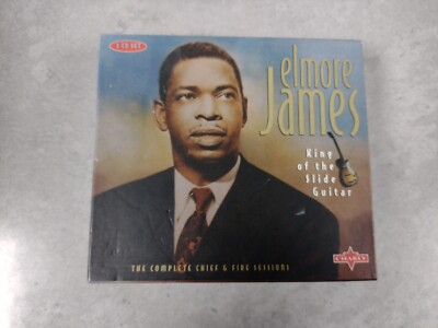 ELMORE JAMES King of the Slide Guitar 3 CD BOX SET Charly Complete Chief Fire Se