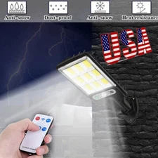 Fence Solar PIR Motion Sensing Light Outdoor Garden Security Wall Street Light