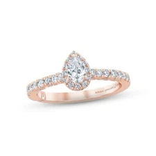  Monique Lhuillier Bliss Diamond Engagement Ring