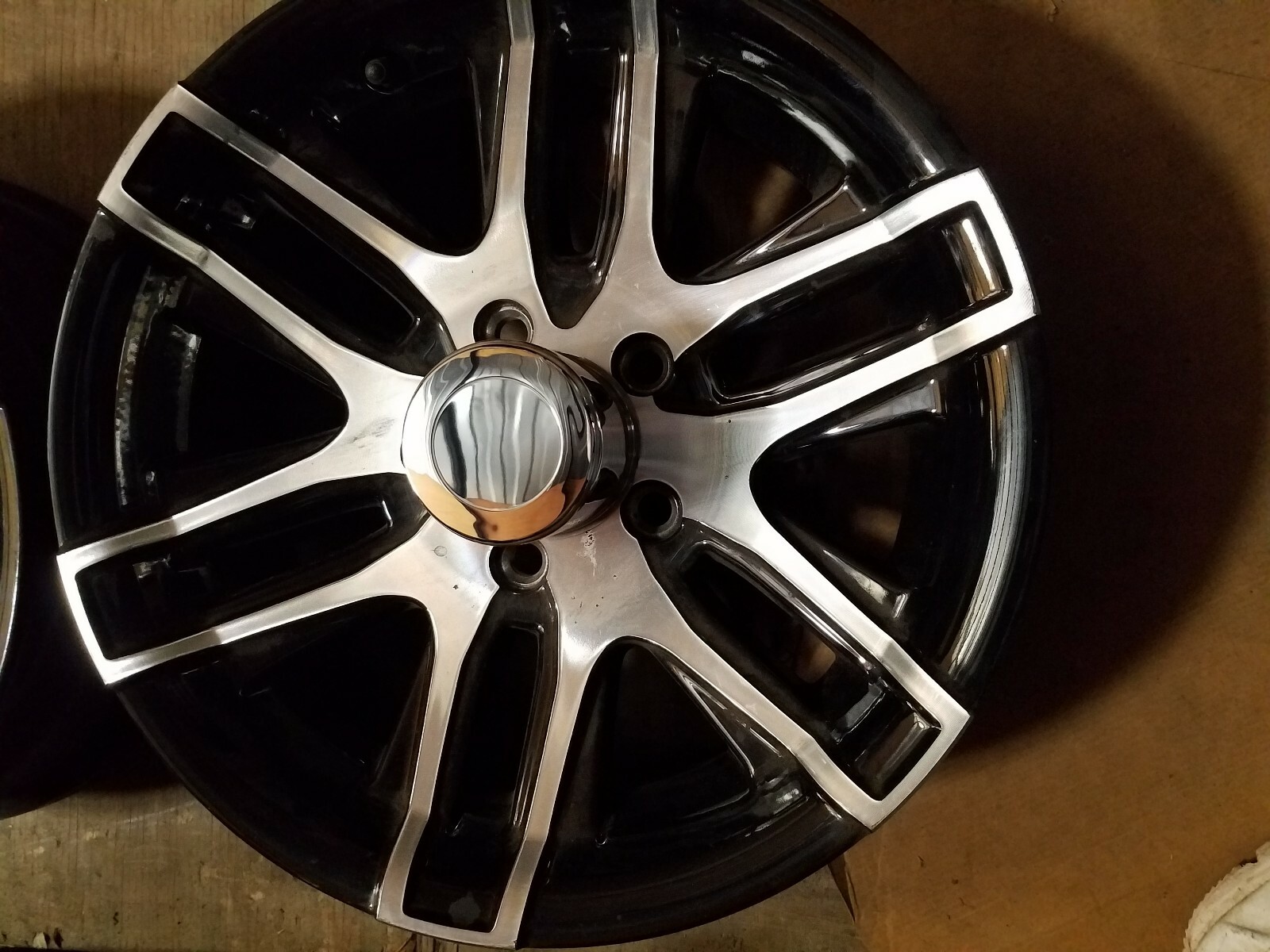 14x5 5x4.5 Altitude Alum.Trailer Wheel Camper, Boat, Spare, W/ Cap n