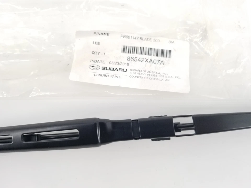 Genuine OEM Subaru 86542XA07A Right Front Wiper Blade 2006-2007 B9 Tribeca - Image 3 of 4