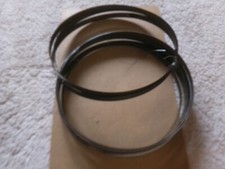FOUR  80" x 3/8" x .025 x 4 TPI Carbon Bandsaw Blades