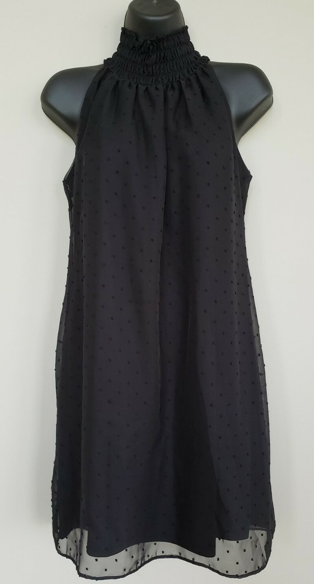 black polka dot halter neck dress Black Polka Dot Halter Maxi Dress