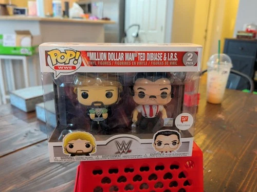 Funko Pop! Vinyl: WWE - "Million Dollar Man" Ted DiBiase & I.R.S. - 2 Pack -...