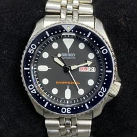 Rare SEIKO SKX007K1 SKX007 Automatic 7S26-0020 Black Dial Watch Men Vintage