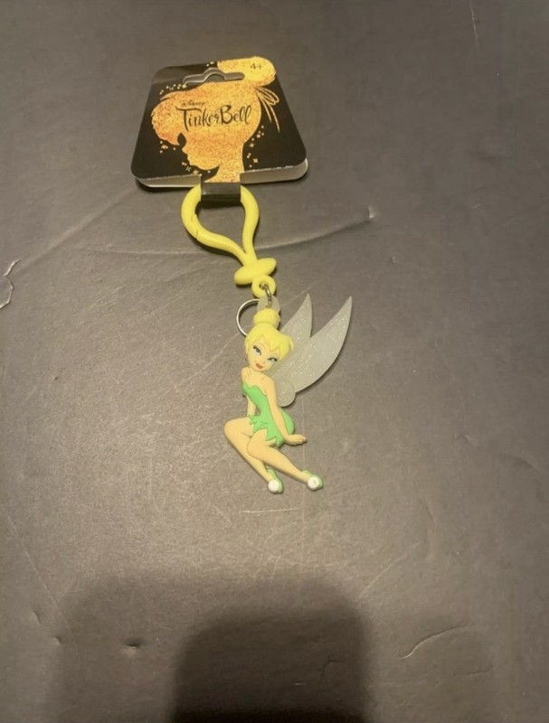 Disney Tinker Bell Plastic Keychain