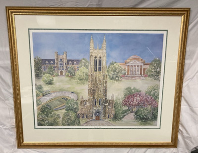''Dear Ole Duke'' Univ Large Framed Artwork by E.J. MacWhirter S/N Limited VTG