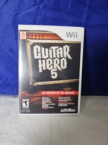 New ListingGuitar Hero 5 (Nintendo Wii, 2009)