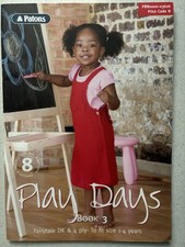 Patons Play Days Knitting Pattern Book For Age 1-4 Years DK & 4 Ply (1061)
