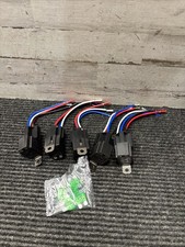 50023R 5 Pack 30A Fused Relay Switch Kit 12V 4 Pin Fuse Relay