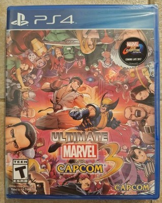 Ultimate Marvel vs. Capcom 3 GameStop Exclusive (Sony PlayStation 4, 2017) New!!