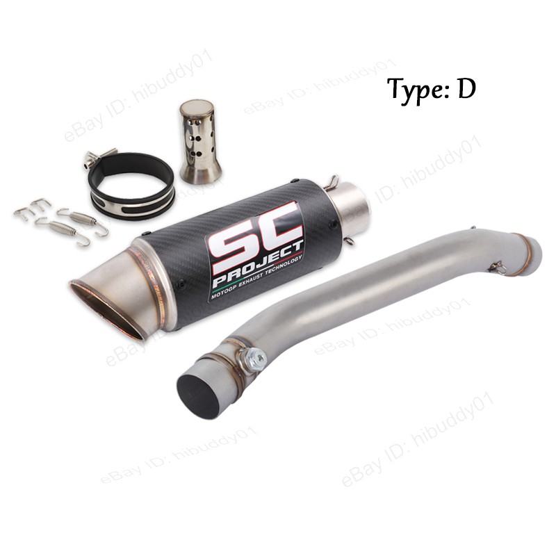 ZX6R 2024-2026 for Kawasaki Ninja ZX636 Slip On Exhaust Mid Pipe
