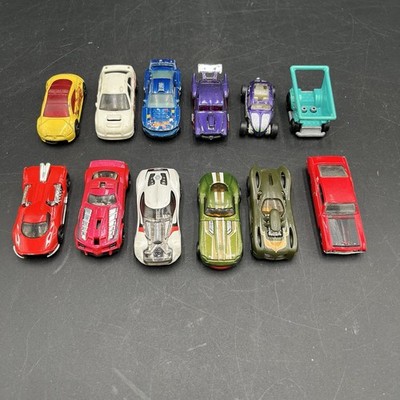 Lot Of 12 Hot Wheels Made In Malaysia Die Cast Toy Cars  69 Ford Torino Etc.
