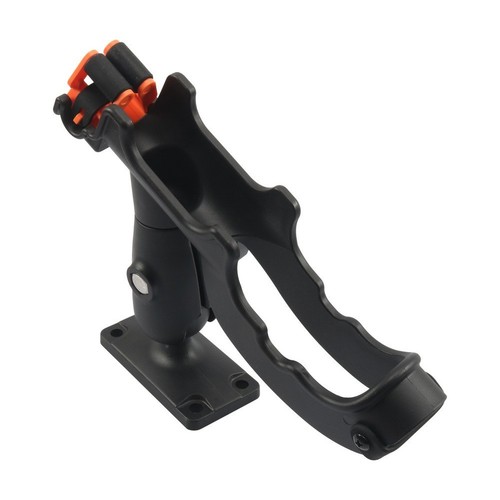 Support De Canne Rotatif Pour Chaise De Pêche – Matière Plastique, Fixation Sur Seau Ou Boîte, Orientation Horizontale/verticale – Léger Et Portable