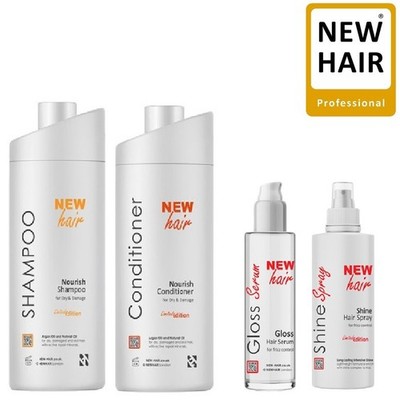Nourish Shampoo & Conditioner für trockenes & geschädigtes Haar | von NEWHAIR