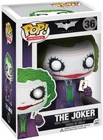 POP Heroes: Dark Knight Joker Vinyl Figure - Collectible Funko Pop!