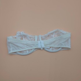 Aubade Danse des Sens Lace Strapeless Bra in White Size 34C