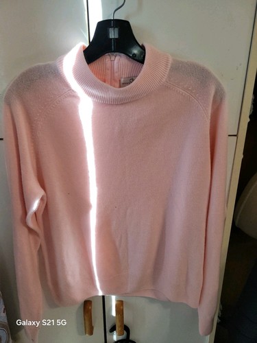 Womens Pink Studio Works Pxl Sweater - Picture 1 of 3