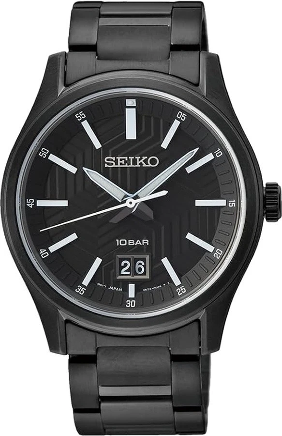 Seiko Quartz SUR515P1 Quarzwerk Herren-Armbanduhr
