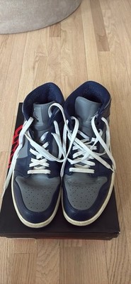 Jordan Air Jordan 1 Mid  Georgetown  Blue/Grey/White