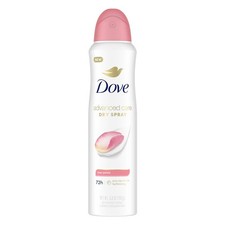 Dove Advanced Care Antiperspirant Dry Spray - 3.8 oz 107 g - Rose Petals