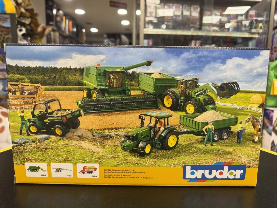 BRUDER 03050 - scala 1:16 - TRATTORE JOHN DEERE  7930 - NUOVO- FUORI CATALOGO - Immagine 3 di 4
