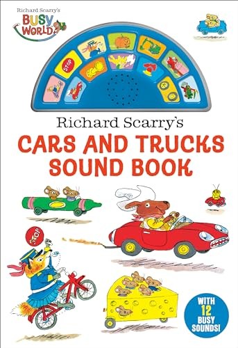 Richard Scarry's Cars and Trucks Sound Book by Richard Scarry (Board book) - Image 4