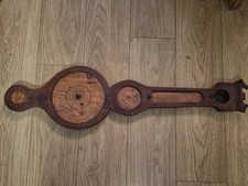 Antique Banjo Barometer Case For Restoration 96x25cm. 