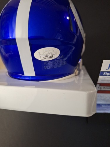 Authentic Signed Autographed LAIATU LATU Indianapolis Colts Mini Helmet JSA COA - Picture 11 of 16